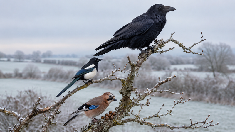 Córvidos (Corvidae)